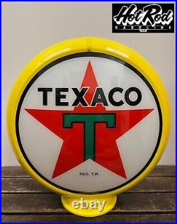 TEXACO Reproduction 13.5 Gas Pump Globe (Yellow Body) TEXACO Reproduction 13.5 Gas Pump Globe (Yellow Body)