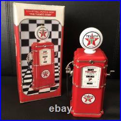 TEXACO Retro Gas Pump Coin Bank Musical Bank Diecast Made 1997 Vintage TEXACO Retro Gas Pump Coin Bank Musical Bank Diecast Made 1997 Vintage