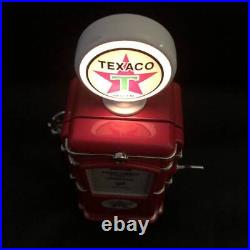 TEXACO Retro Gas Pump Coin Bank Musical Bank Diecast Made 1997 Vintage TEXACO Retro Gas Pump Coin Bank Musical Bank Diecast Made 1997 Vintage