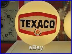 TEXACO Retro Gas Pump Globe Petrol Pump Globe Vintage Mini Globe Design