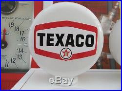 TEXACO Retro Gas Pump Globe Petrol Pump Globe Vintage Mini Globe Design