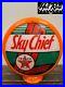 TEXACO_SKY_CHIEF_Reproduction_13_5_Gas_Pump_Globe_Orange_Body_01_oti