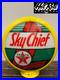 TEXACO_SKY_CHIEF_Reproduction_13_5_Gas_Pump_Globe_Yellow_Body_01_nw