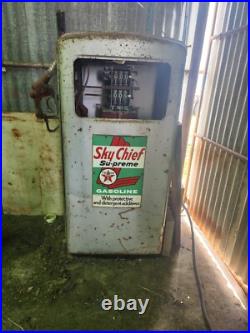 TEXACO SKY CHIEF Su-preme GAS PUMP VINTAGE MODEL 80