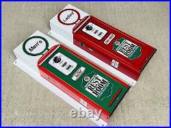 TEXACO Set 2 RESTROOMS PUMP SKY FIRE CHIEF Metal Gasoline Gas sign Pump WOW TEXACO Set 2 RESTROOMS PUMP SKY FIRE CHIEF Metal Gasoline Gas sign Pump WOW