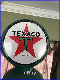 TEXACO Visible Gas Pump Wayne Gumball Gum Machine Coin Operated Excellent