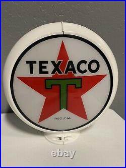 TEXACO gas pump globe (1982)