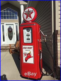 Tokheim 39 Short Gas Pump Restored In Texaco! Shipping Available