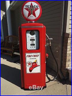 Tokheim 39 Short Gas Pump Restored In Texaco! Shipping Available