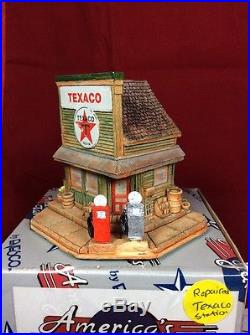 TRUST YOUR CAR TO THE STAR Lilliput 1998 Texaco Service Station Gas Pump L2218