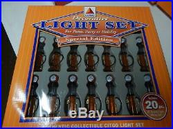 Texaco 1920 style Gas Pump Special Edition party patio rv Light Set lot of 5