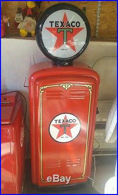 Texaco Antique gas pump restored