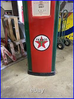 Texaco Bennett Gas Pump, Gas Pumps, Gas Pump Globes, Gas And Oil