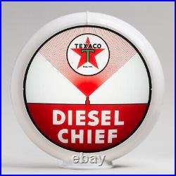 Texaco Diesel Chief 13.5 Gas Pump Globe (G193) FREE SHIPPING U. S. Only