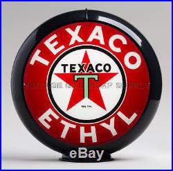 Texaco Ethyl 13.5 Gas Pump Globe with Black Plastic Body (G194)