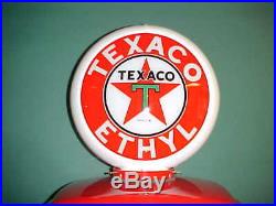 Texaco Ethyl Gas Pump Globe