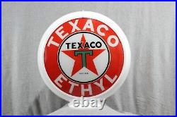 Texaco Ethyl Gas Pump Globe