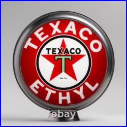 Texaco Ethyl Gas Pump Globe 13.5 in Unpainted Steel Body (G194) US SHIPS FREE Texaco Ethyl Gas Pump Globe 13.5 in Unpainted Steel Body (G194) US SHIPS FREE