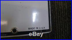 Texaco FIRE CHIEF Porcelain Sign Visible Gas Pump Plate Curved dated 3-40