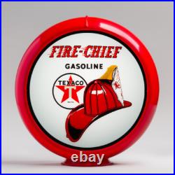 Texaco Fire Chief 13.5 Gas Pump Globe with Red Plastic Body (G195)
