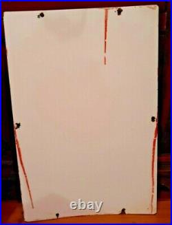 Texaco Fire Chief Advertising Sign Porcelain Oil and Gas Pump Plate Texaco Fire Chief Advertising Sign Porcelain Oil and Gas Pump Plate