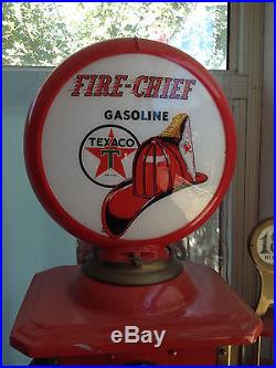 Texaco Fire Chief Gas Pump Bowser Time Sentry Clockface Model 53 Reproduction