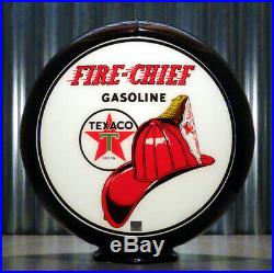 Texaco Fire Chief Gasoline 13.5 Gas Pump Globe Pogo's Garage