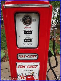 Texaco Fire Chief Model 39 Tokheim Full Size Gas Pump-vintage Authentic Style