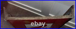 Texaco Fire Chief Pump Porcelain 12x18 Plate Sign on Wayne 400 Red Pump Panel