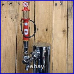 Texaco Gas Pump Beer Keg Tap Handle Automobiles Auto Car Fuel