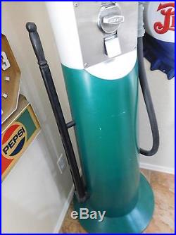 Texaco Gas Pump Bubble Gum Dispenser/ Vending-7' 4/88 Tall