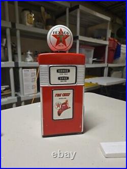 Texaco Gas Pump Cookie Jar