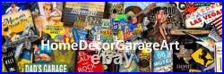 Texaco Gas Pump, Cutout Shape 22 Gauge Flat Metal Sign, Garage Art HDGA