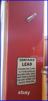 Texaco Gas Pump Display Case