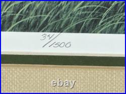 Texaco Gas Pump Station Jim Harrison Framed Signed Low Number LE Print Americana