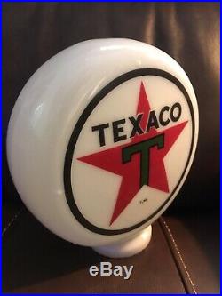 Texaco Gas Star Mini Globe Gas Pump Vintage Style