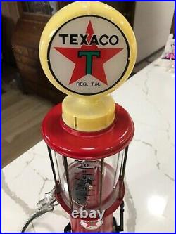 Texaco Mini Gas Pump And Gumball Machine, Olde Time Reproductions, Nos
