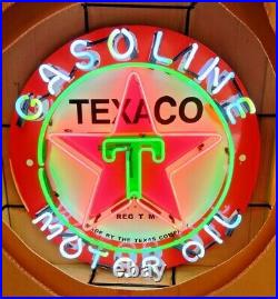 Texaco Neon Sign / Texaco Petro Signs / Neons / Gas Pump Sign / Classic Retro