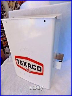 Texaco Paper Towel Dispenser Gas Pump Island Window Wash Box