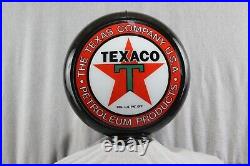 Texaco Petroleum Products Gas Pump Globe