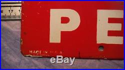 Texaco Porcelain Gas Pump Sign Sky Chief Gasolone Super Charged withPetrox 1950's