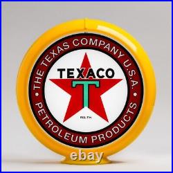 Texaco Products Gas Pump Globe 13.5 in Yellow Plastic Body (G197) SHIPS FREE Texaco Products Gas Pump Globe 13.5 in Yellow Plastic Body (G197) SHIPS FREE