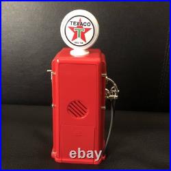 Texaco Retro Gas Pump Coin Bank Diecast 1997 Vintage Musical, Used 55e