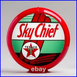 Texaco Sky Chief 13.5 Gas Pump Globe with Red Plastic Body (G196) Texaco Sky Chief 13.5 Gas Pump Globe with Red Plastic Body (G196)