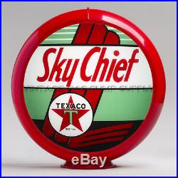 Texaco Sky Chief 13.5 Gas Pump Globe with Red Plastic Body (G196)
