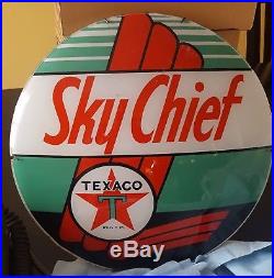 Texaco Sky Chief Gas Pump Glass Globe