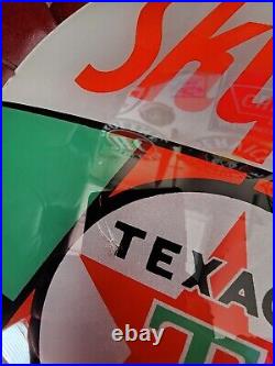 Texaco Skychief Gas Pump Globe Lenses