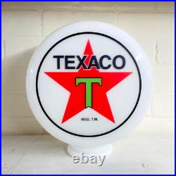 Texaco Star 12 X Large Gas Petrol Pump Globe, Oil and Petrol Memorabilia