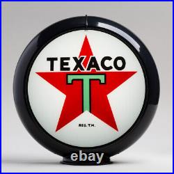 Texaco Star 13.5 Gas Pump Globe with Black Plastic Body (G192)