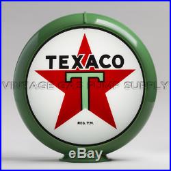 Texaco Star 13.5 Gas Pump Globe with Green Plastic Body (G192)